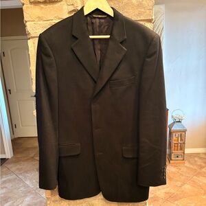 Jack Victor Cashmere Black Men's Blazer